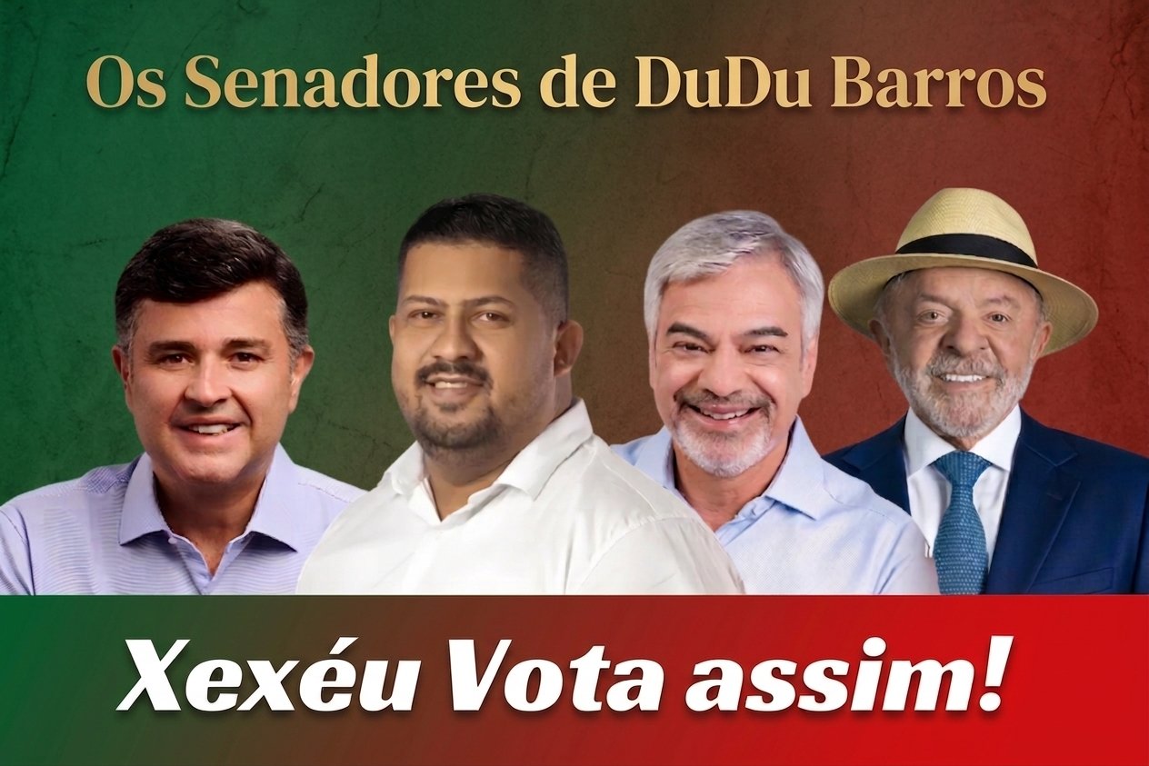 Dudu Barros anuncia Eduardo da Fonte e Humberto Costa como seus candidatos ao Senado em Xexéu. Dudu Barros anuncia Eduardo da Fonte e Humberto Costa como seus candidatos ao Senado em Xexéu.
