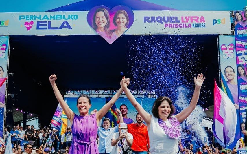 Pernambuco testemunha demonstração histórica de força política: Raquel Lyra oficializa chapa com mega convenção. Pernambuco testemunha demonstração histórica de força política: Raquel Lyra oficializa chapa com mega convenção.