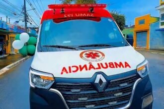 Ministério da Saúde doa veículo de R$ 292,6 mil para o SAMU de Água Preta, em Pernambuco.
