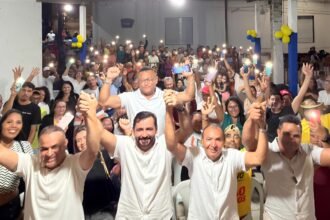 Em Pombos Rogério Borges fortalece união política e defende transformação para o município. Em Pombos Rogério Borges fortalece união política e defende transformação para o município.