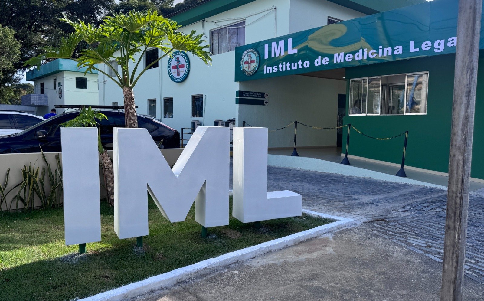 Governo de Pernambuco entrega requalificação do IML no Recife. Governo de Pernambuco entrega requalificação do IML no Recife.