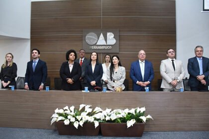 OAB Pernambuco realiza juramento de mais de 250 novos advogados, advogadas e estagiários.