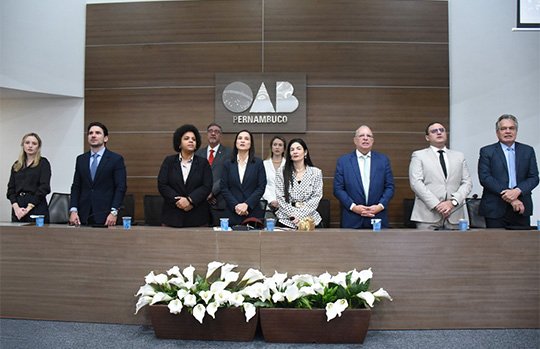 OAB Pernambuco realiza juramento de mais de 250 novos advogados, advogadas e estagiários.
