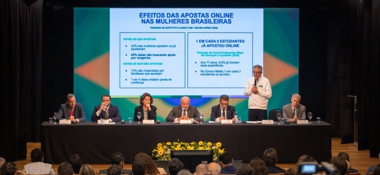 Presidente Lula assina Medida Provisória que proíbe as bets no Brasil.