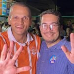 Júnior Barão participa de adesivaço e inauguração do comitê de Janjão em Ribeirão.