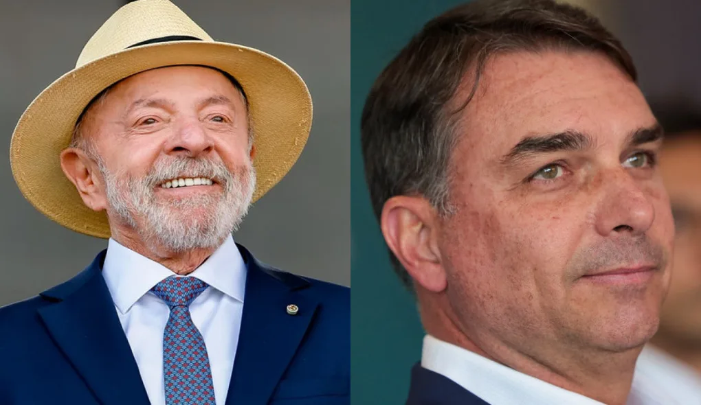 Datafolha: Lula aparece com 45% dos votos válidos e Flávio Bolsonaro com 42%. Datafolha: Lula aparece com 45% dos votos válidos e Flávio Bolsonaro com 42%.