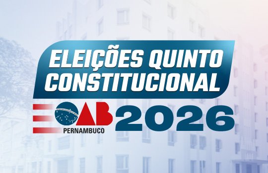 Advocacia pernambucana escolhe nesta terça-feira (6) nomes para lista do Quinto Constitucional do TJPE.