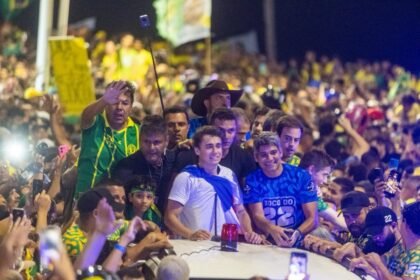 Em ato no Recife, Nikolas prevê “a maior votação pra direita da história” no Nordeste. Em ato no Recife, Nikolas prevê “a maior votação pra direita da história” no Nordeste.